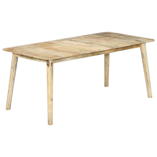 Kitchen table, 180 x 90 x 76 cm, solid mango wood