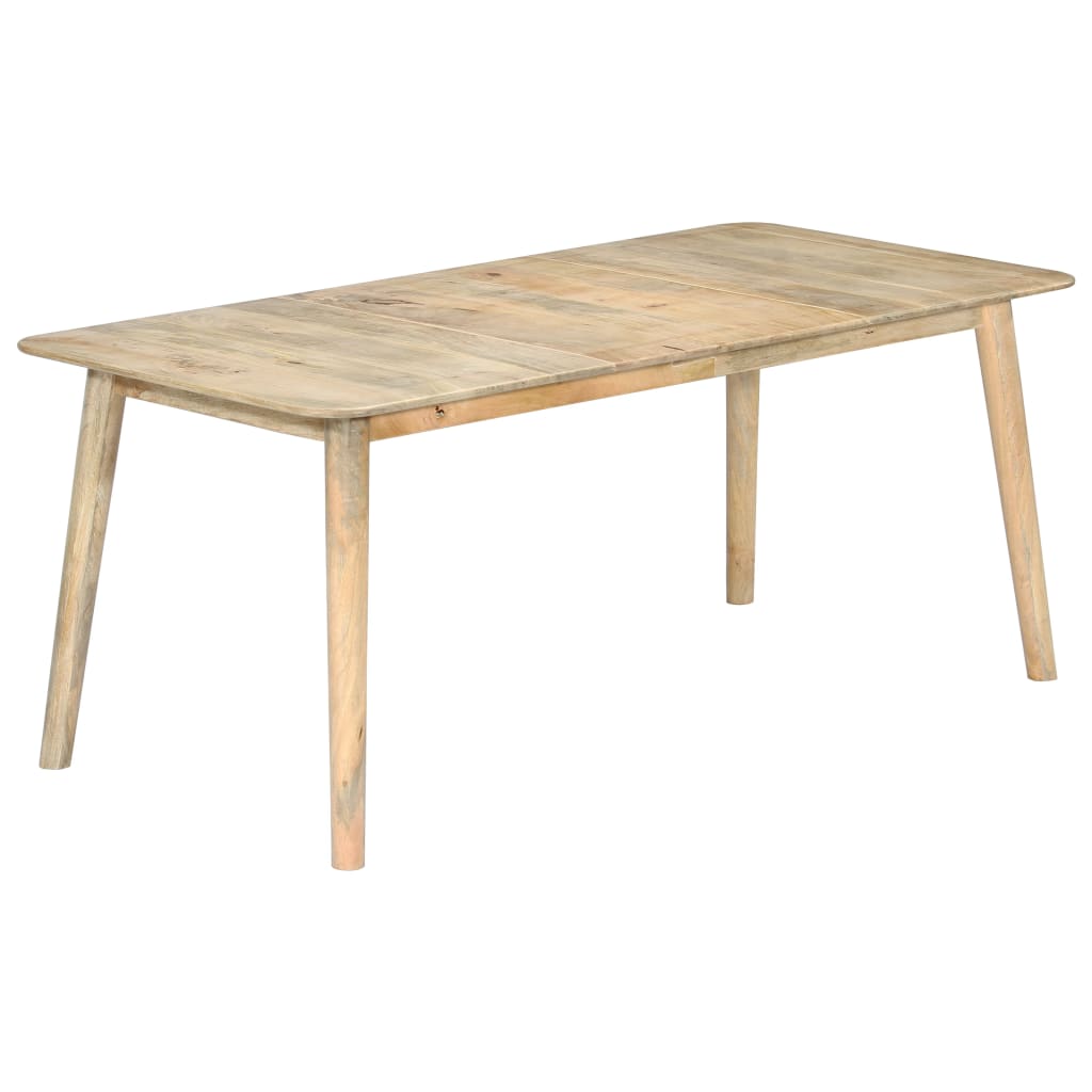 Kitchen table, 180 x 90 x 76 cm, solid mango wood