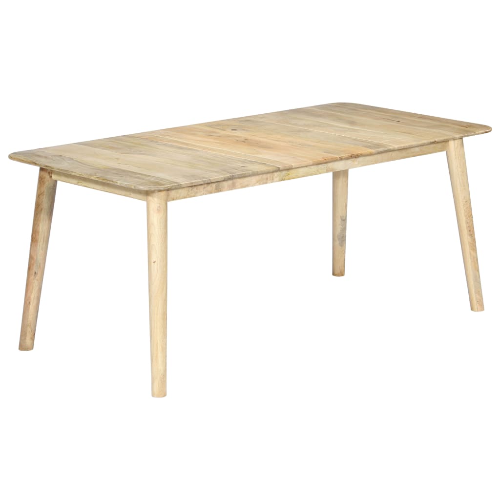 Kitchen table, 180 x 90 x 76 cm, solid mango wood