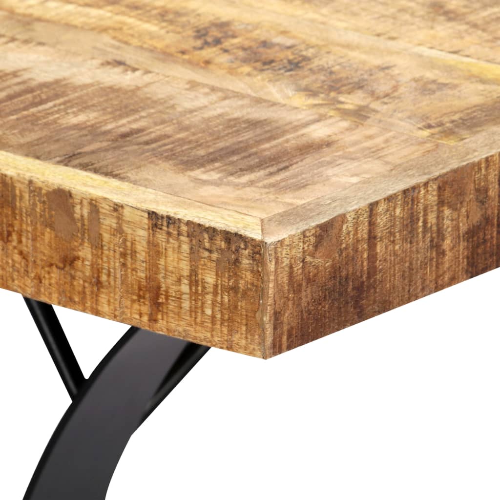 Kitchen table, 180 x 90 x 76 cm, solid mango wood