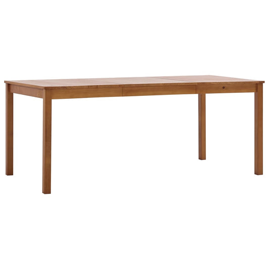 Kitchen table, honey brown, 180 x 90 x 73 cm, pine wood