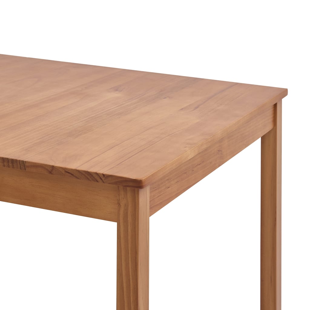 Kitchen table, honey brown, 180 x 90 x 73 cm, pine wood