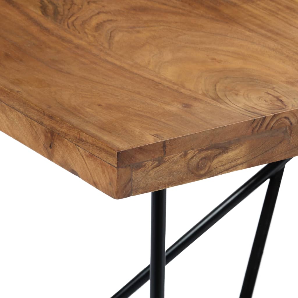 Kitchen table, 180 x 90 x 76 cm, solid acacia wood