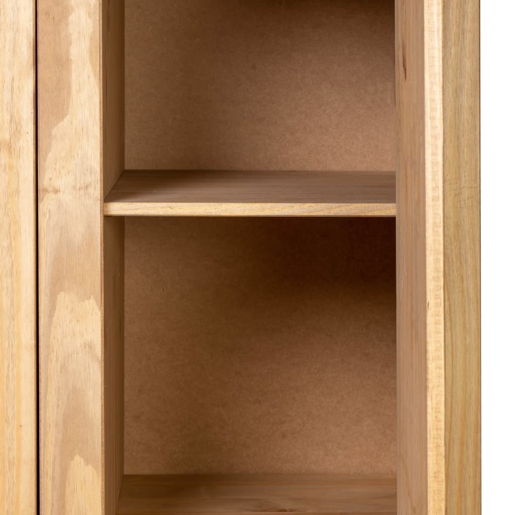 3-door wardrobe, 118 x 50 x 171.5 cm, Panama pine