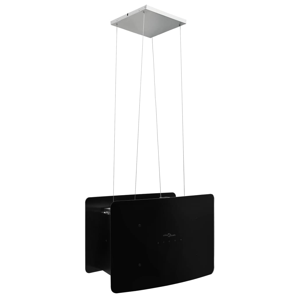 Island suspended hood, LCD touch sensor, tempered glass