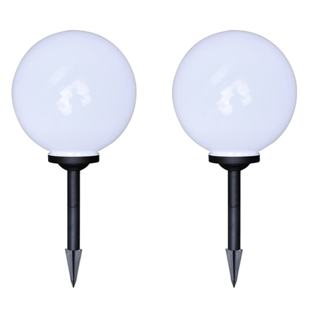 Outdoor LED path lights 4 pcs. 30 cm, with ground stake