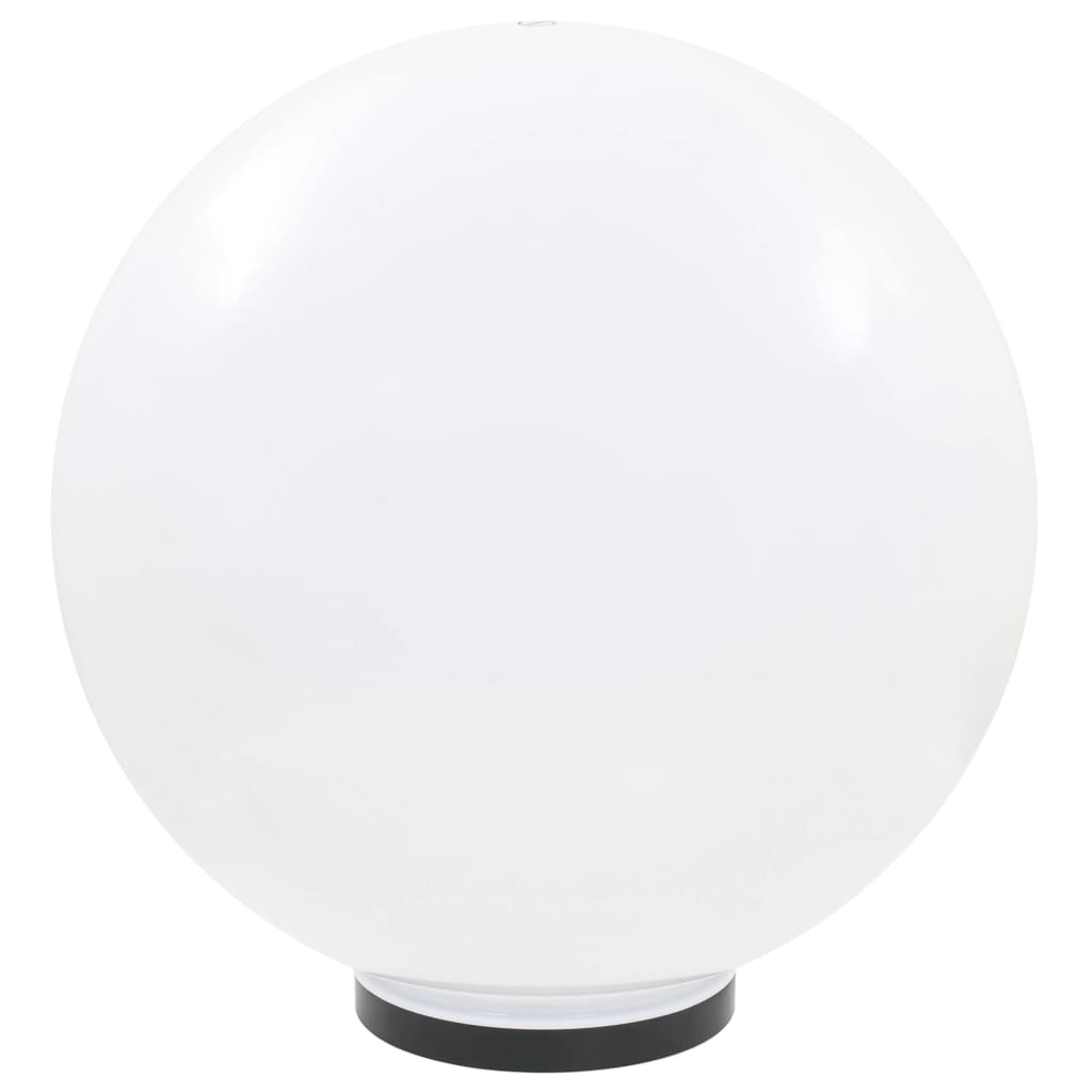 LED globe lamps, 2 pcs., 50 cm, PMMA, spherical