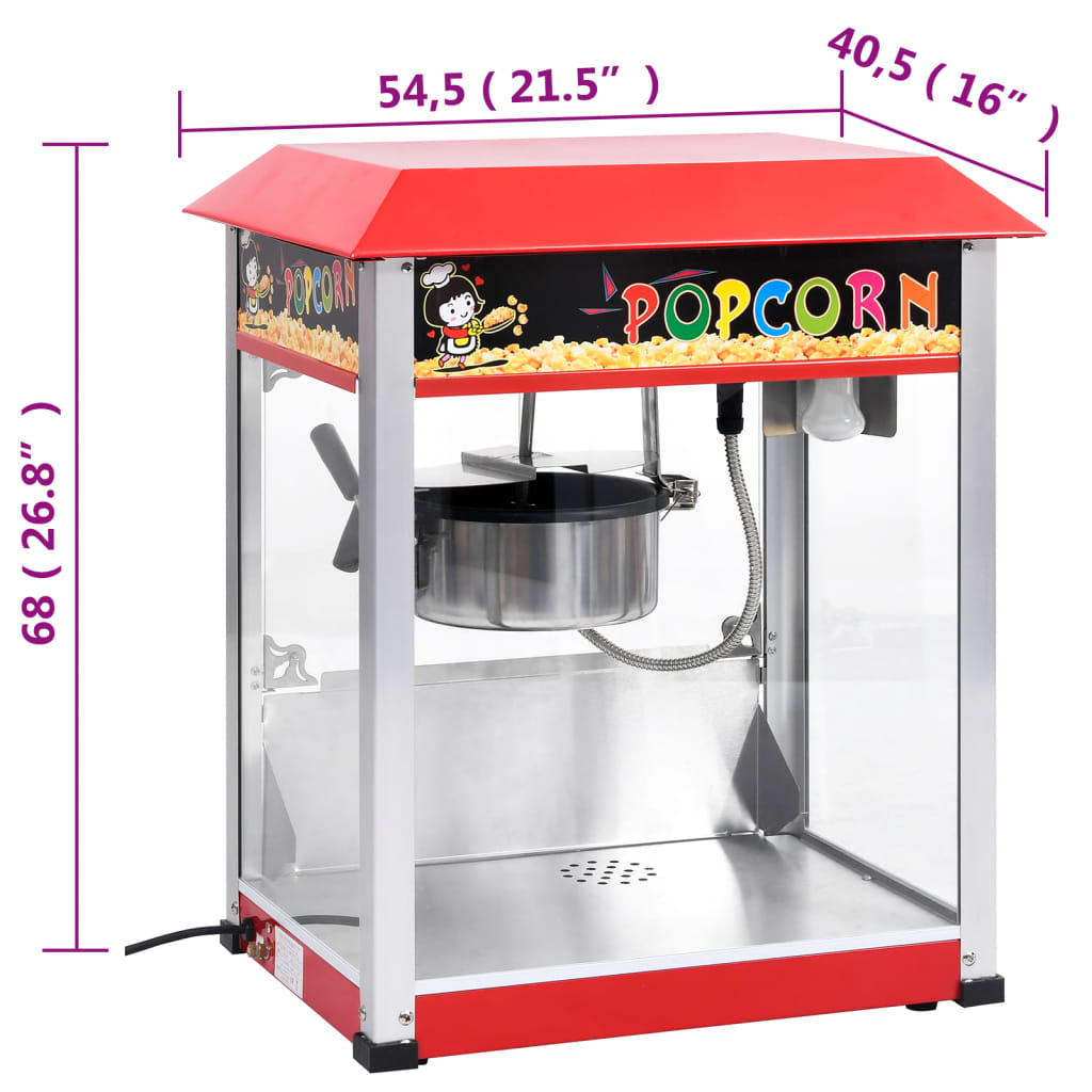 Popcorn maker with Teflon bowl 1400 W