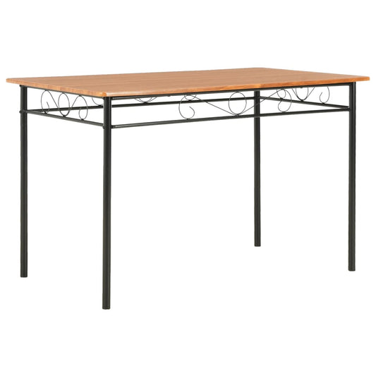 Kitchen table, brown, 120 x 70 x 75 cm, MDF