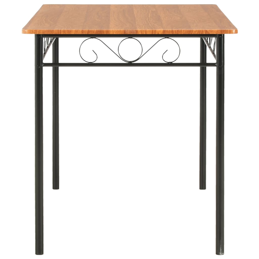 Kitchen table, brown, 120 x 70 x 75 cm, MDF