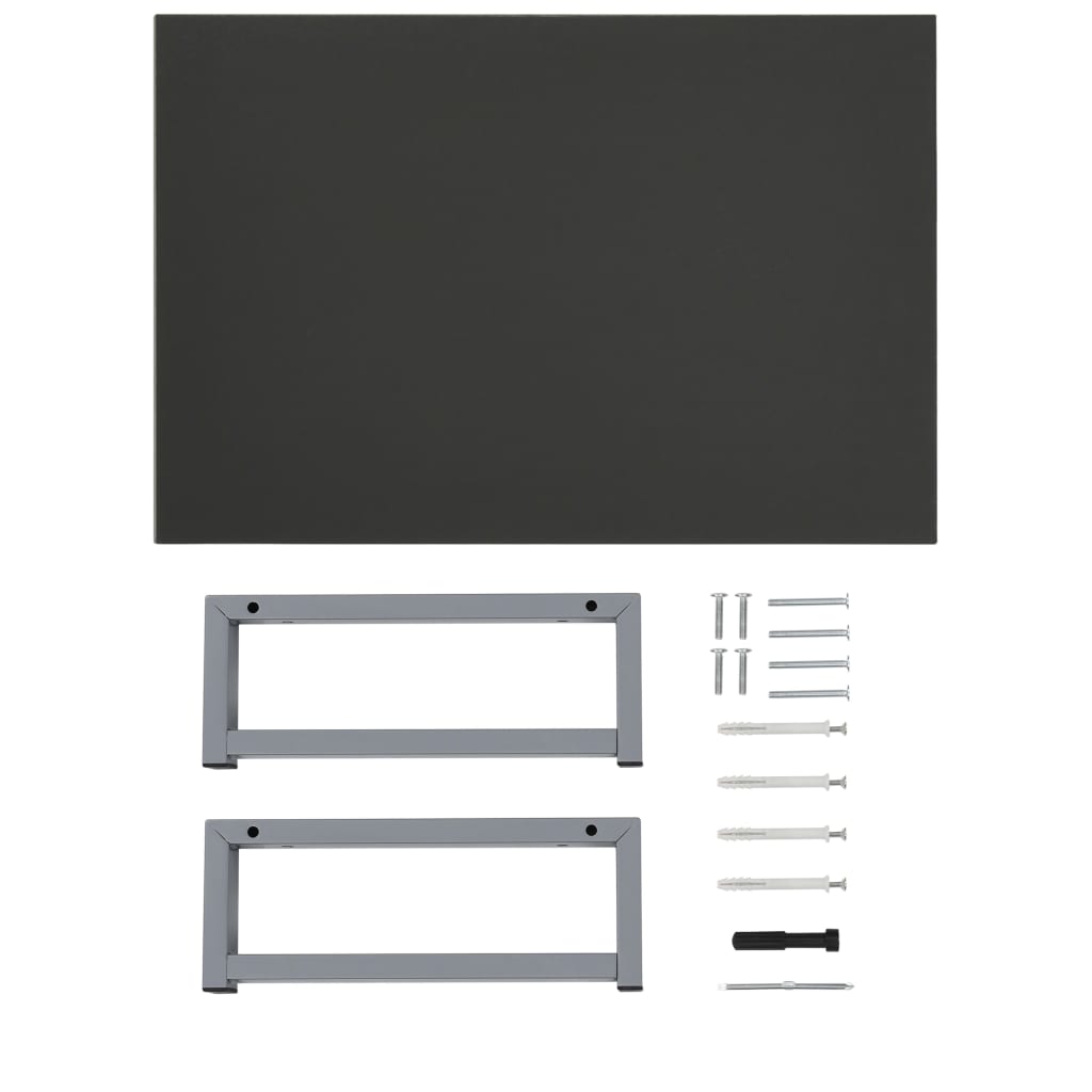 Bathroom furniture, gray, 60 x 40 x 16.3 cm