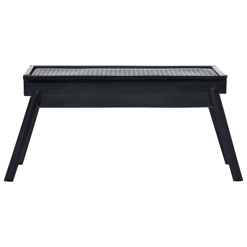 Portable camping grill, 60 x 22.5 x 33 cm, steel