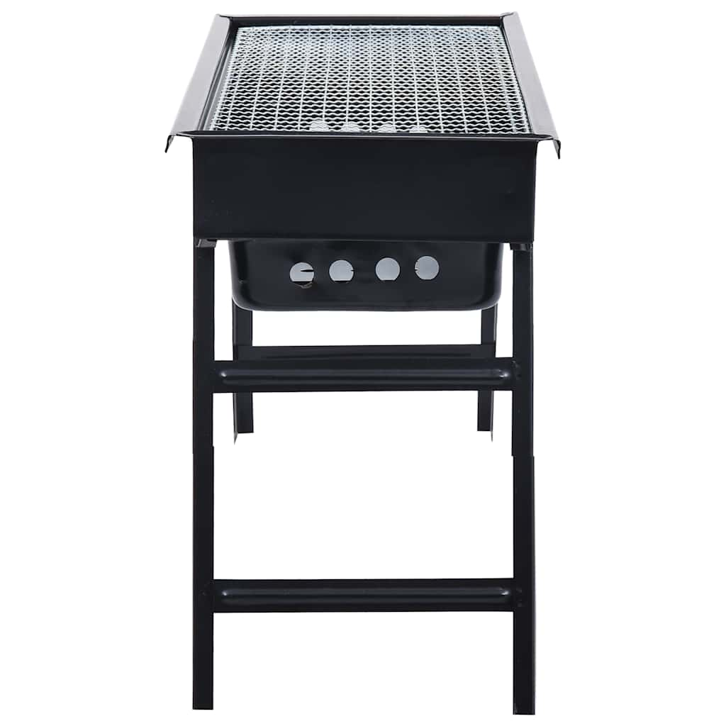 Portable camping grill, 60 x 22.5 x 33 cm, steel