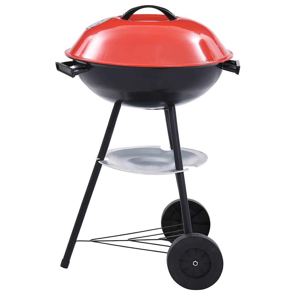 Portable XXL kettle charcoal grill with wheels, 44 cm