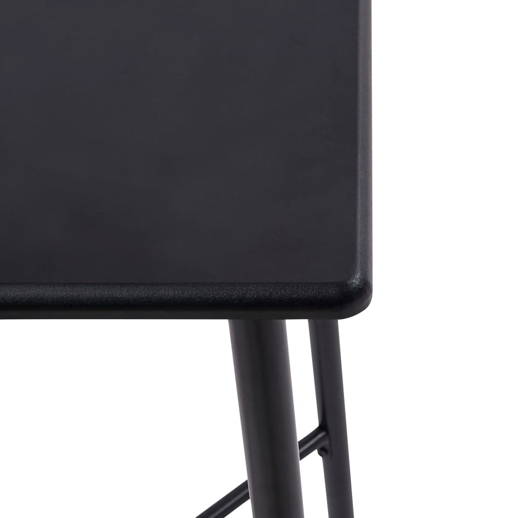 Bar table, black, 60 x 60 x 111 cm, MDF