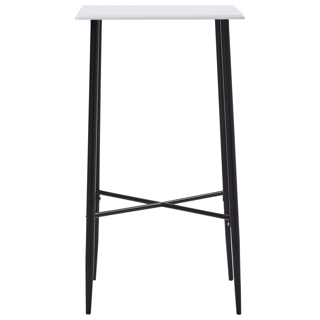 Bar table, white, 60 x 60 x 111 cm, MDF