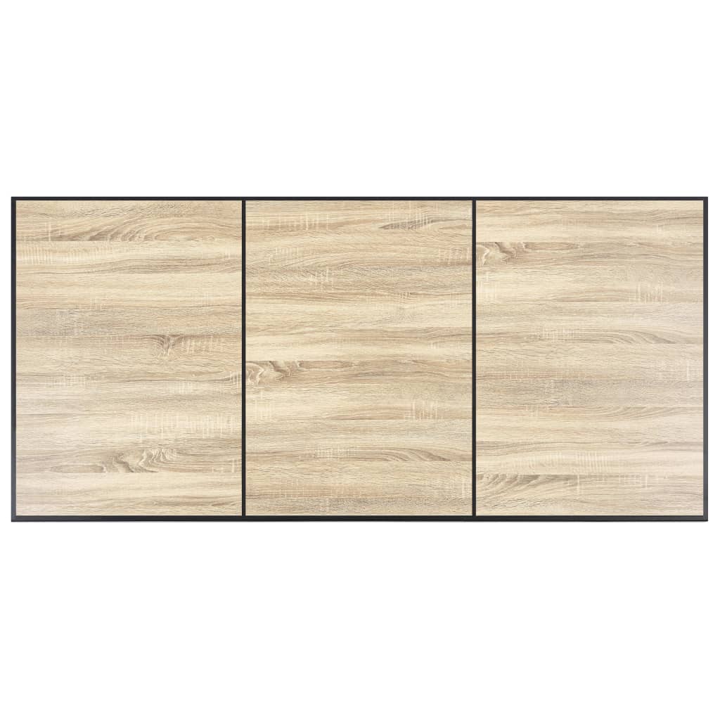 Kitchen table, oak, 200 x 100 x 75 cm, MDF