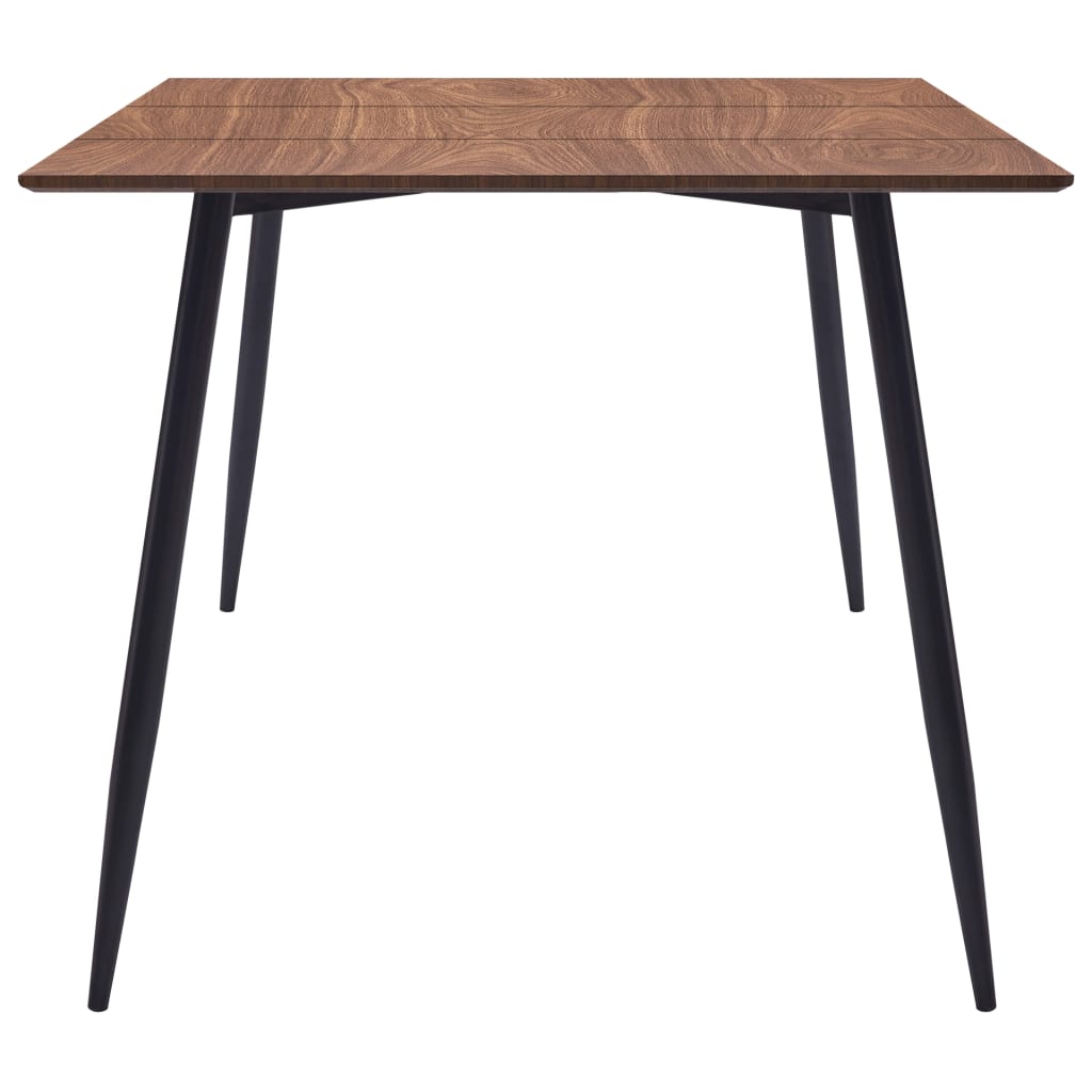 Kitchen table, brown, 180 x 90 x 75 cm, MDF