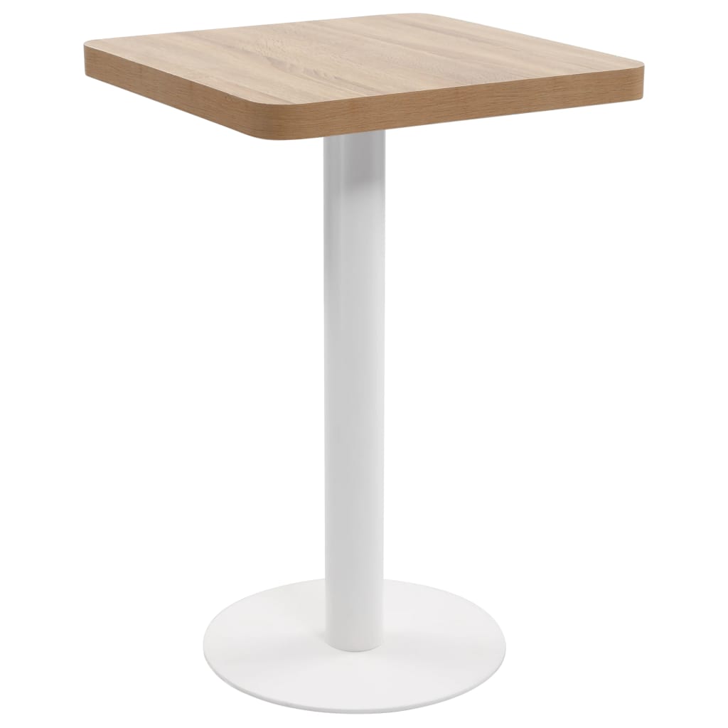 Bistro table, dark brown, 50 x 50 cm, MDF