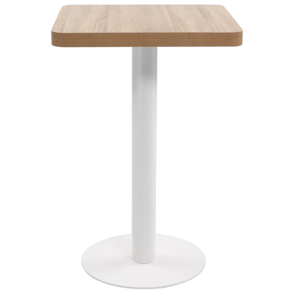 Bistro table, dark brown, 50 x 50 cm, MDF