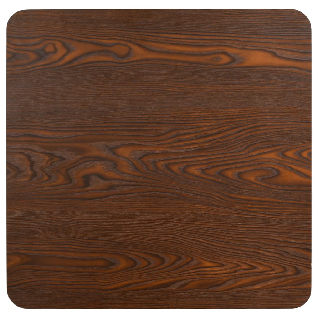 Bistro table, dark brown, 60 x 60 cm, MDF