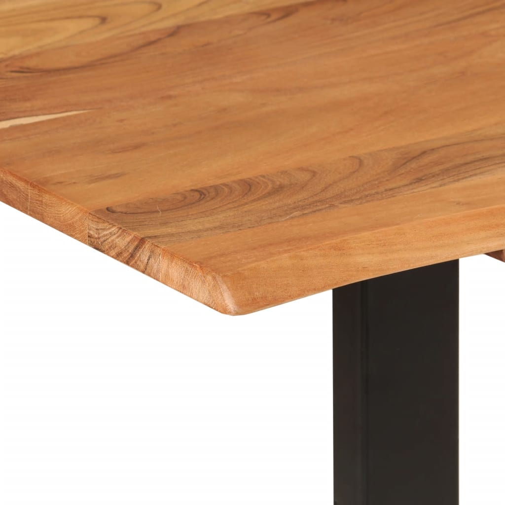 Kitchen table, 180 x 90 x 76 cm, solid acacia wood