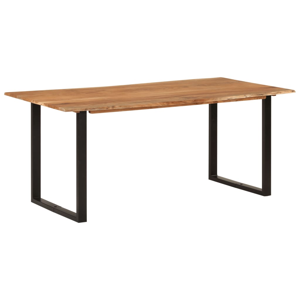 Kitchen table, 180 x 90 x 76 cm, solid acacia wood