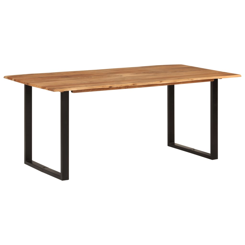 Kitchen table, 180 x 90 x 76 cm, solid acacia wood