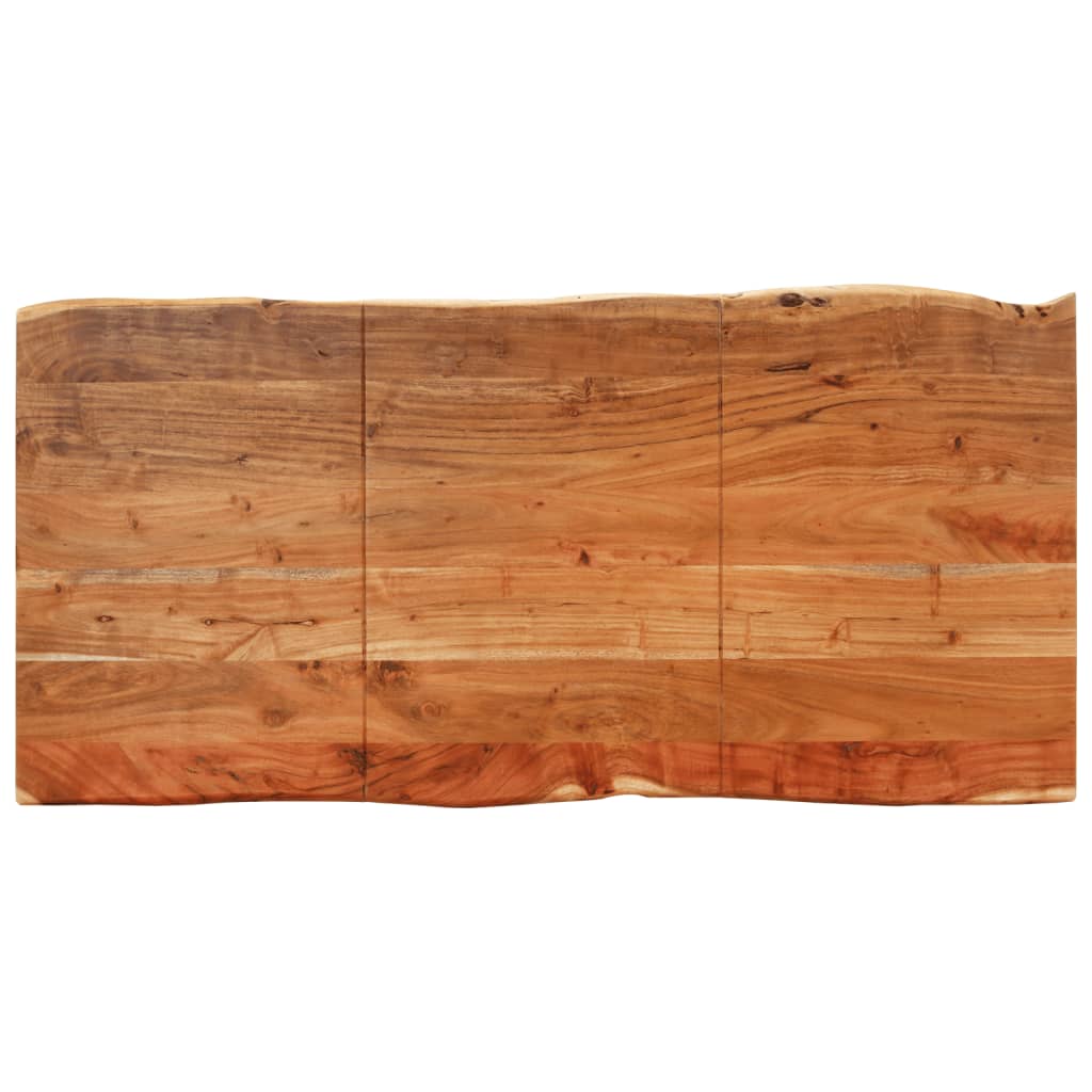 Kitchen table, 140 x 70 x 76 cm, solid acacia wood