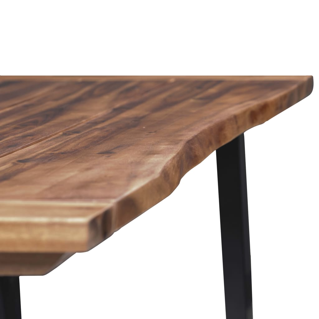 Kitchen table, 180 x 90 cm, solid acacia wood