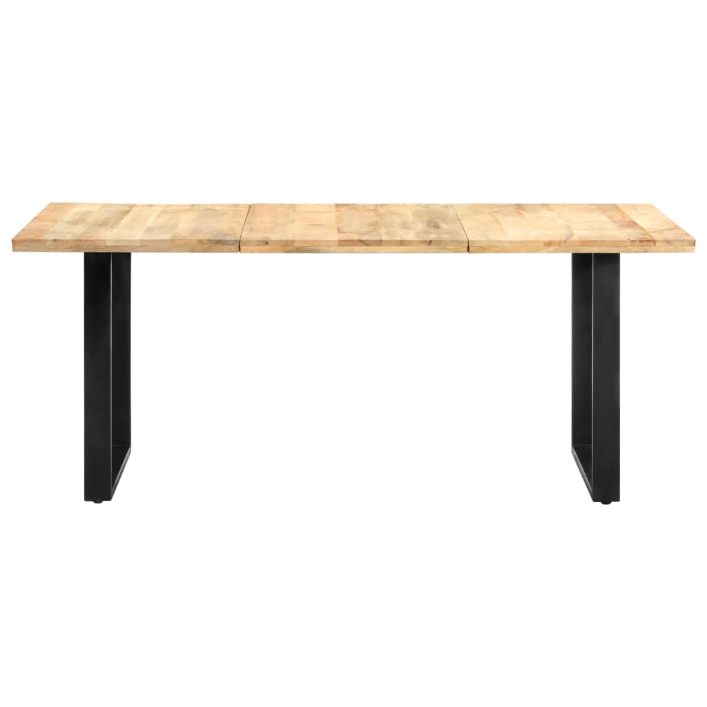 Kitchen table, 180 x 90 x 76 cm, solid mango wood