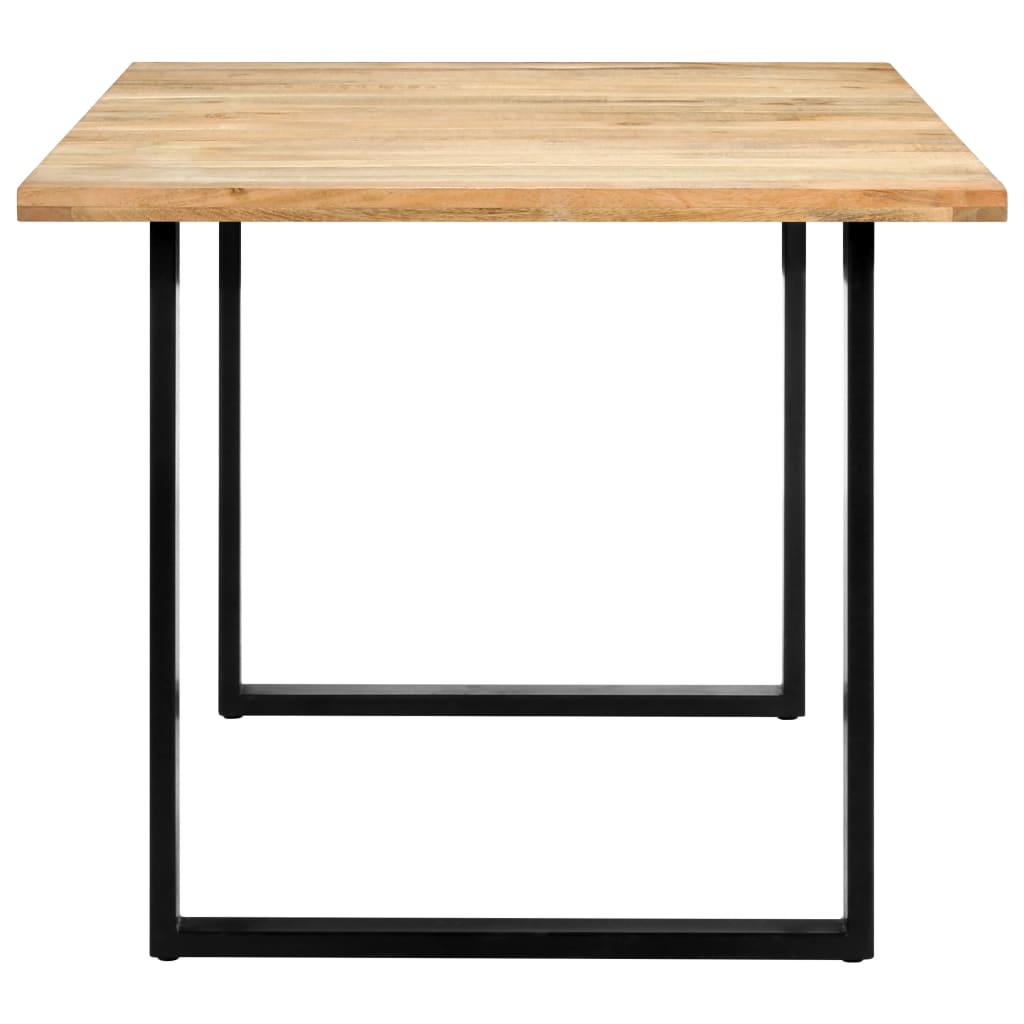 Kitchen table, 180 x 90 x 76 cm, solid mango wood