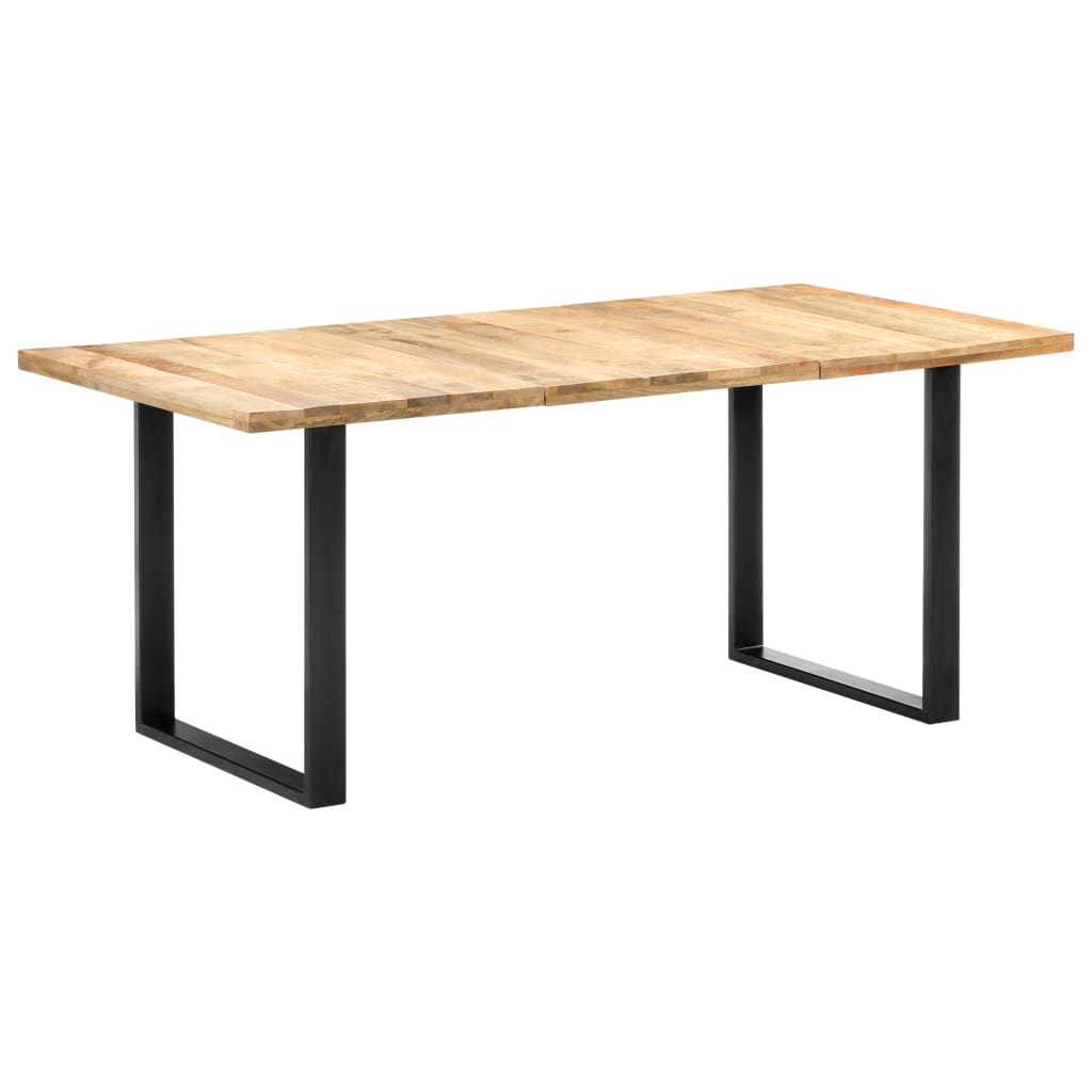 Kitchen table, 180 x 90 x 76 cm, solid mango wood