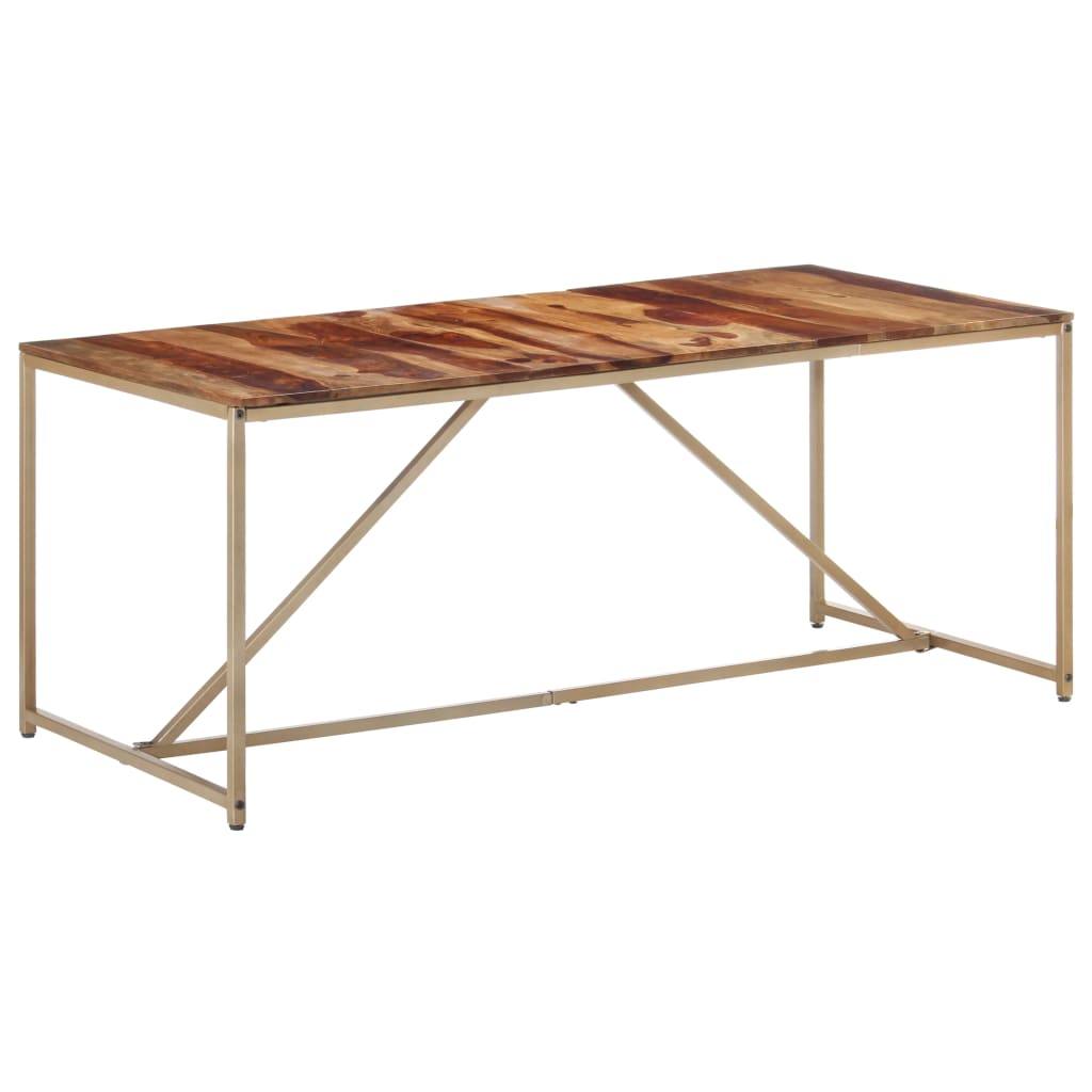 Kitchen table, 180x90x76 cm, solid wood