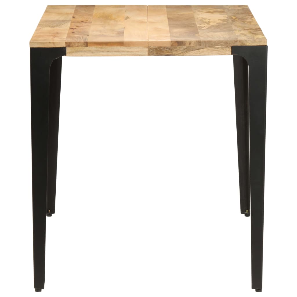 Kitchen table, 140 x 70 x 76 cm, solid mango wood