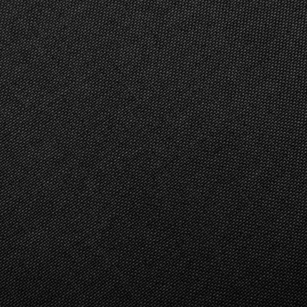 Scaun balansoar, negru, material textil