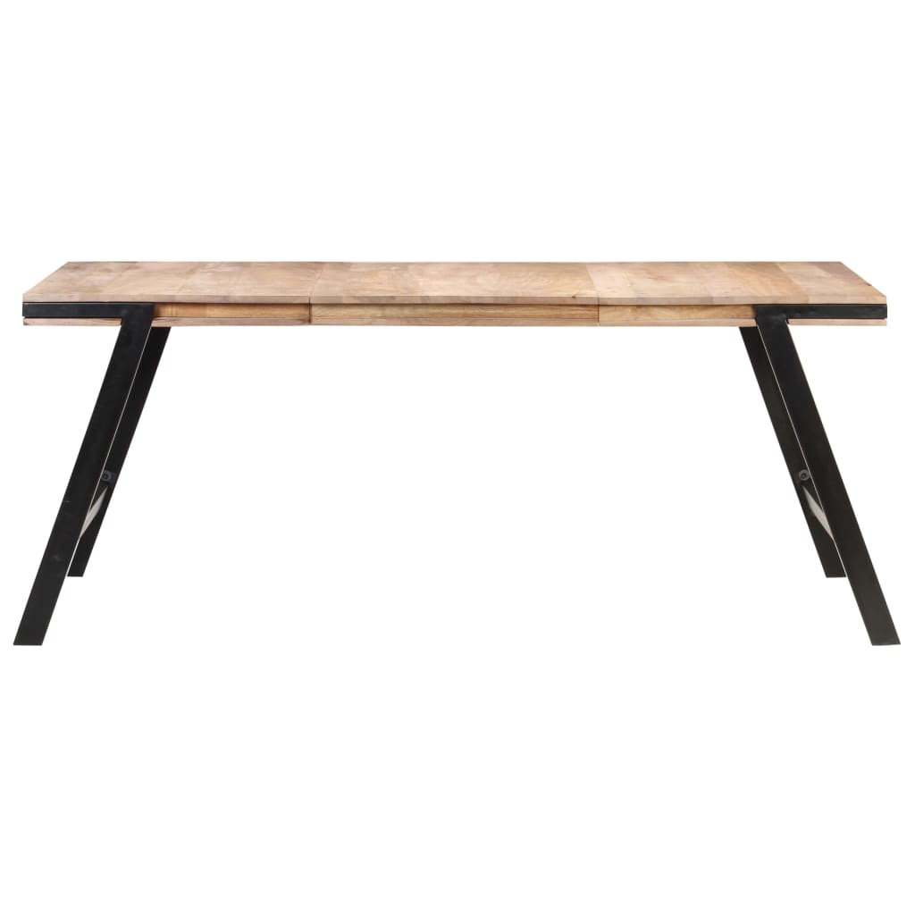 Kitchen table, 180x90x76 cm, solid mango wood