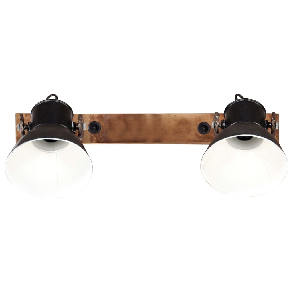 Industrial wall lamp, black, 45 x 25 cm, E27