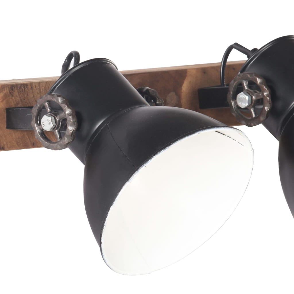 Industrial wall lamp, black, 45 x 25 cm, E27