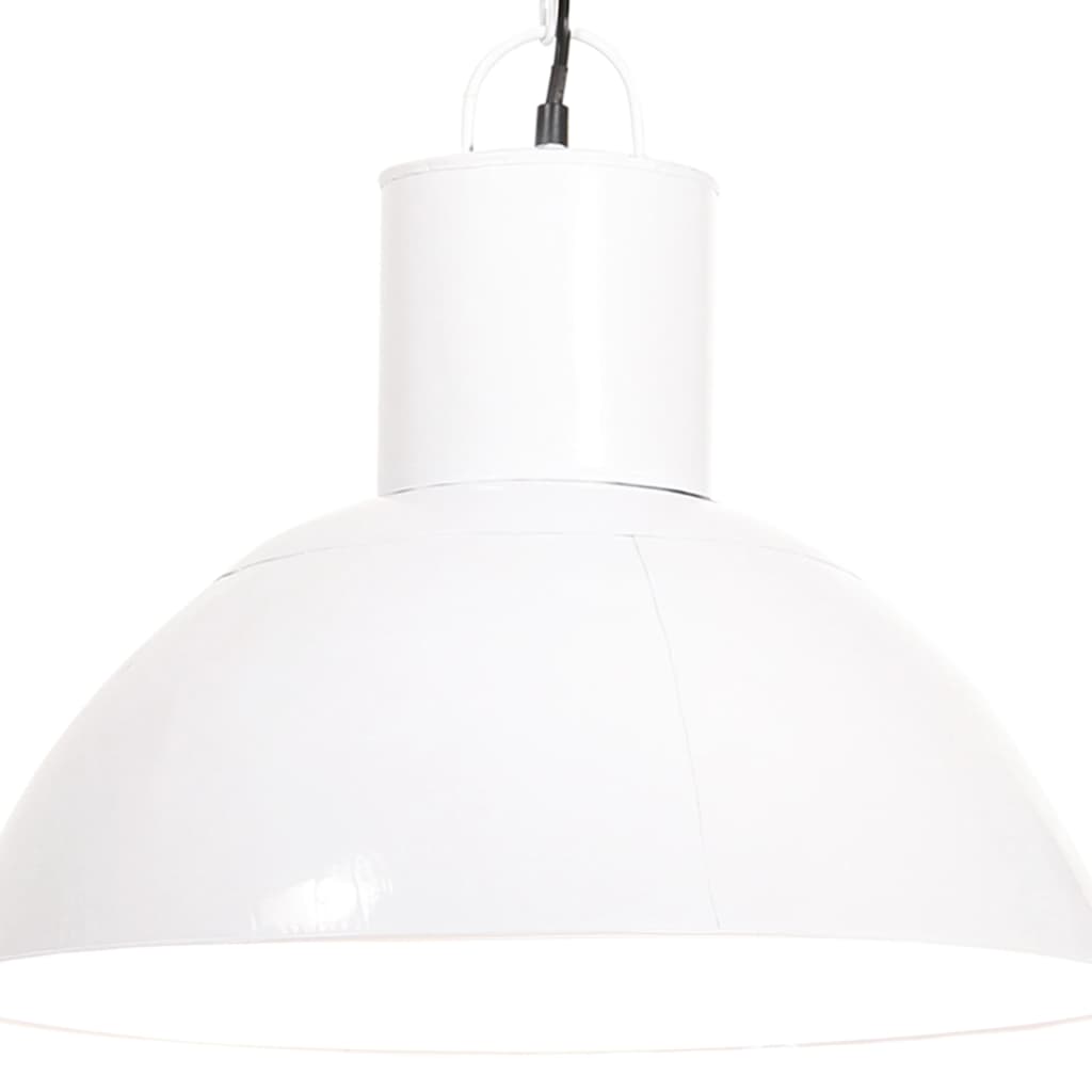 Pendant lamp, 25 W, white, round, 48 cm, E27