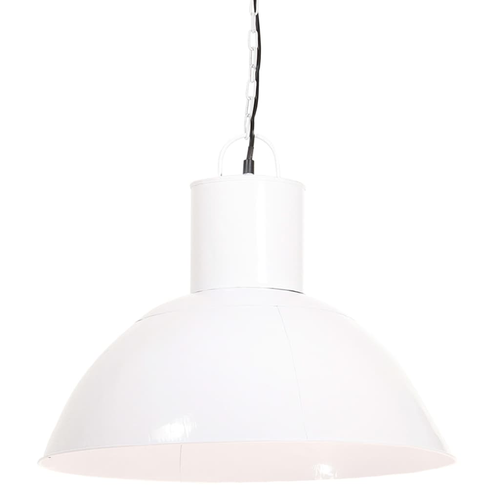 Pendant lamp, 25 W, white, round, 48 cm, E27