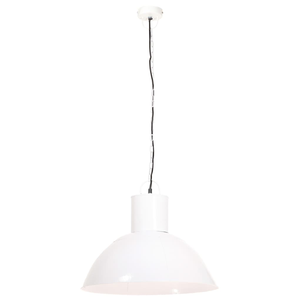 Pendant lamp, 25 W, white, round, 48 cm, E27