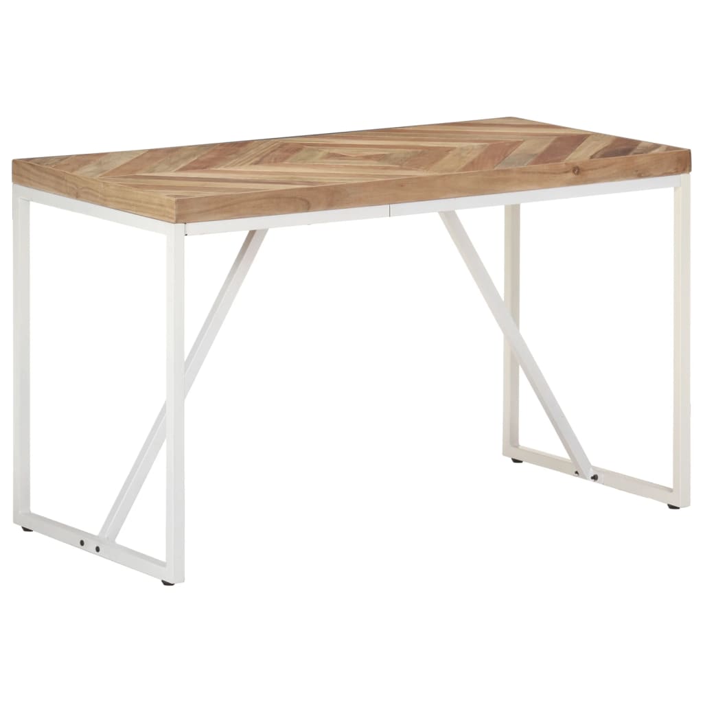 Kitchen table, 120x60x76cm, solid acacia/mango wood