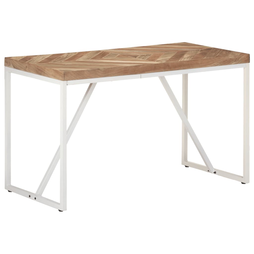 Kitchen table, 120x60x76cm, solid acacia/mango wood