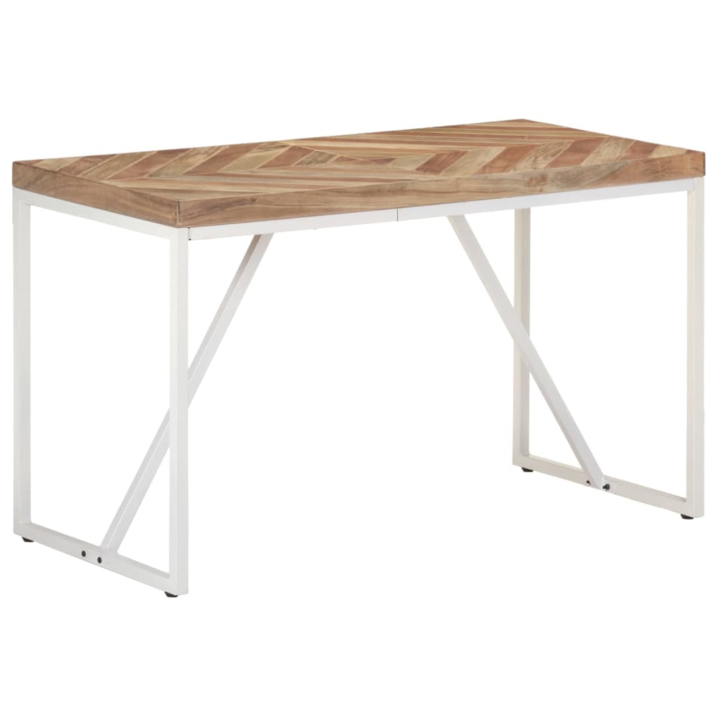 Kitchen table, 120x60x76cm, solid acacia/mango wood