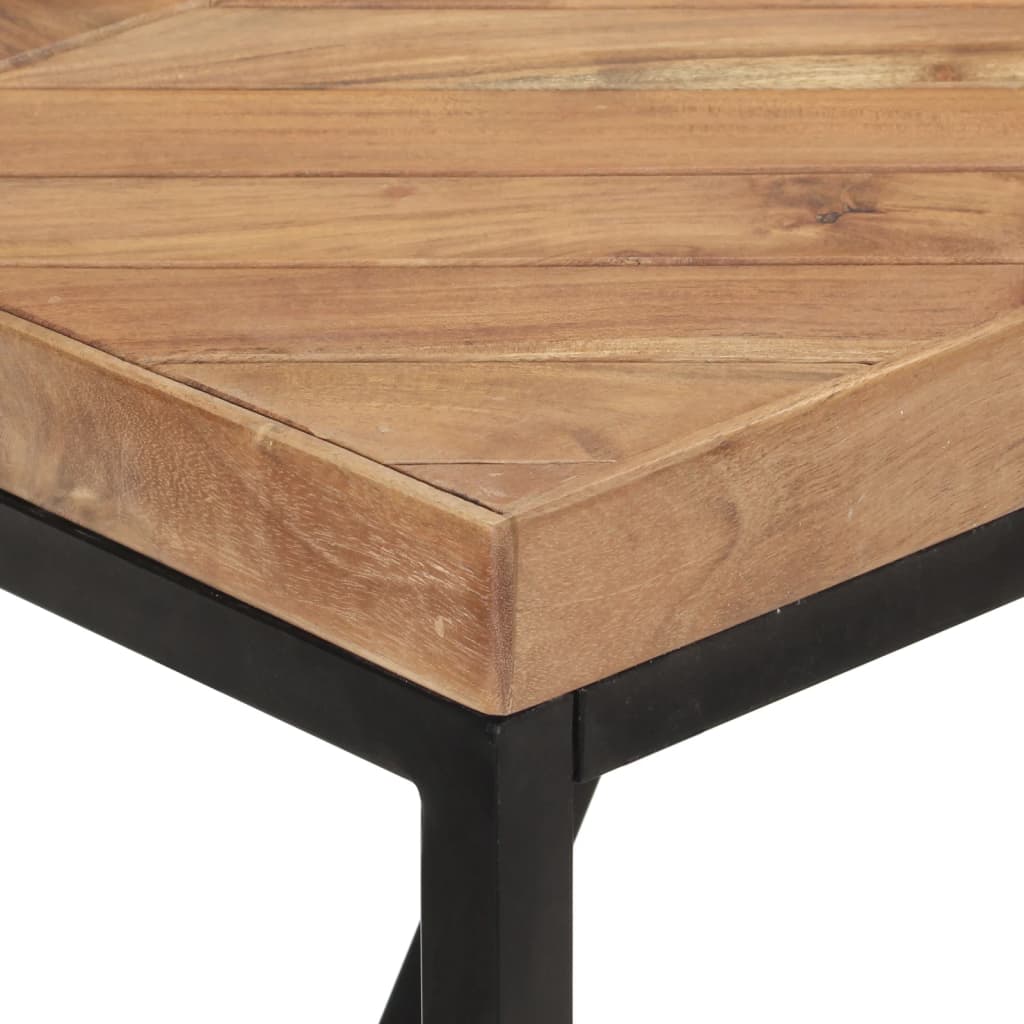 Kitchen table, 160x70x76 cm, solid acacia/mango wood