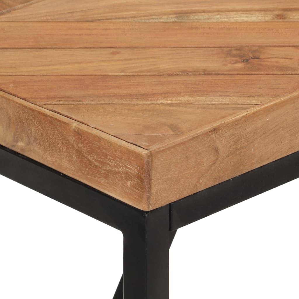 Kitchen table, 180 x 90 x 76 cm, solid acacia/mango wood