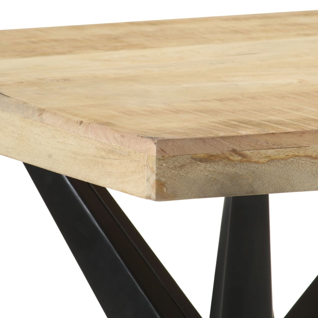 Kitchen table, 120x60x76 cm, solid mango wood