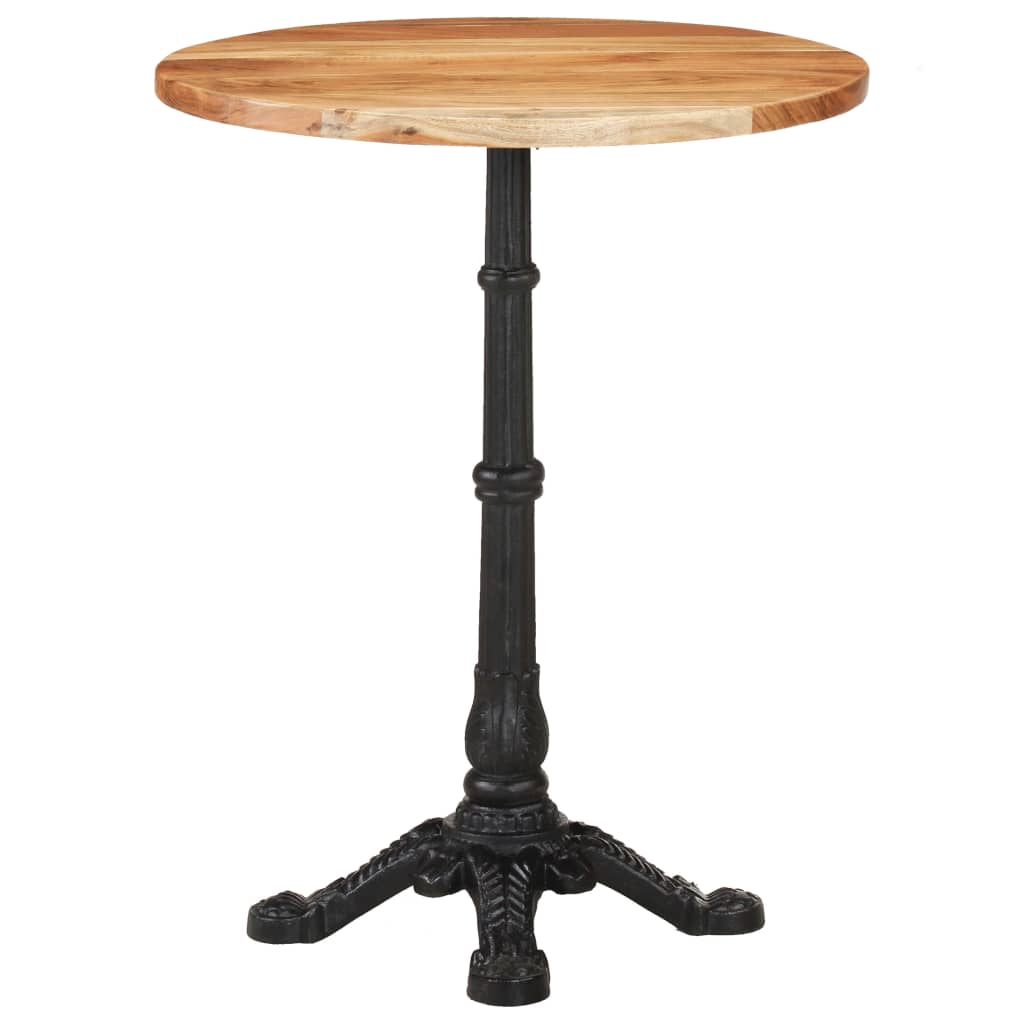 Bistro table, Ø60 x 76 cm, solid acacia wood