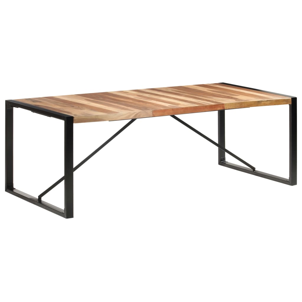 Kitchen table, 220x100x75 cm, solid wood